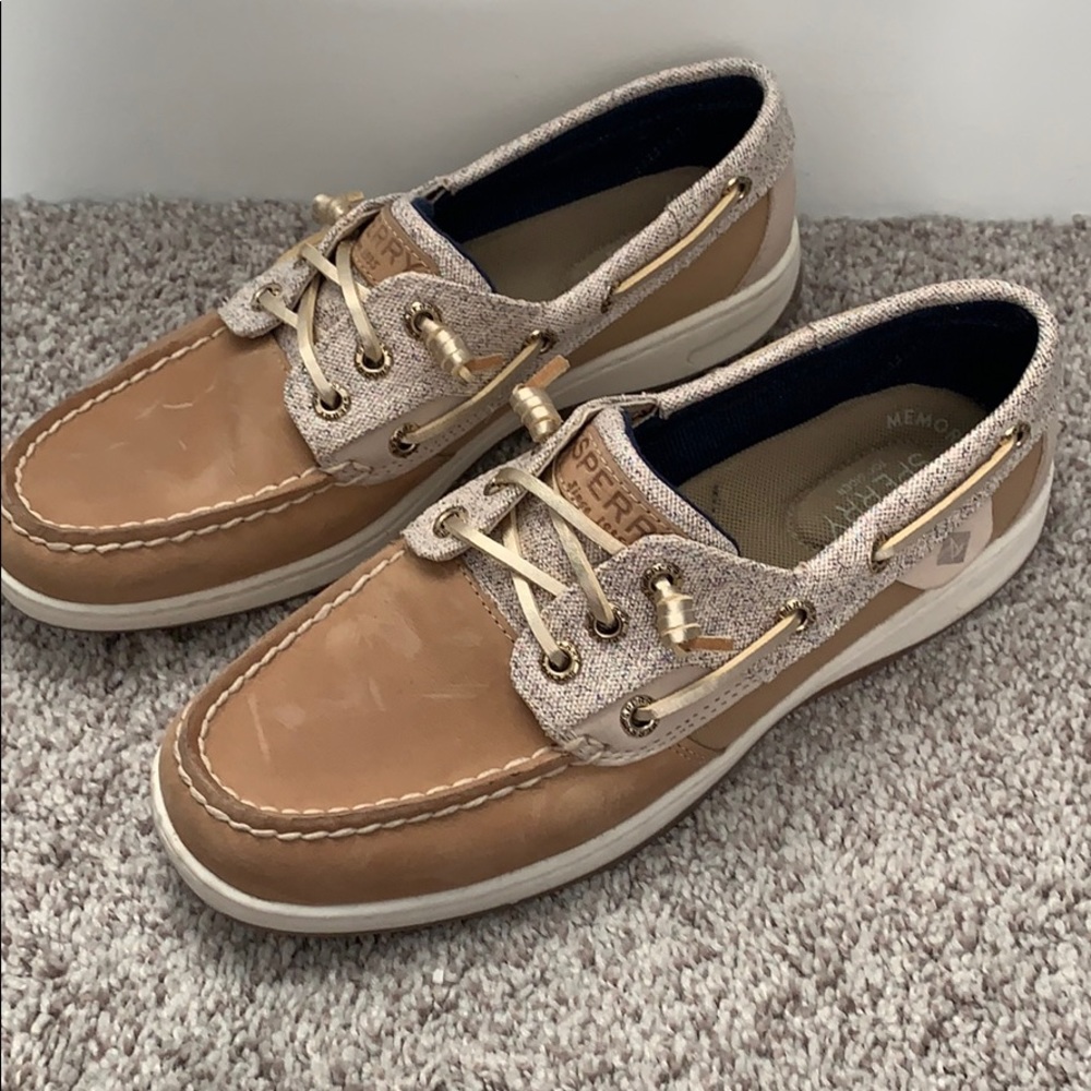 RAINBOW GLITTER Sperry boat shoes🌈